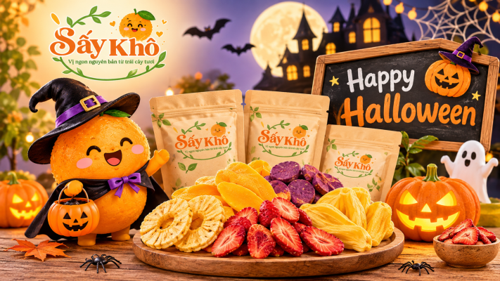 đồ ăn vặt Halloween