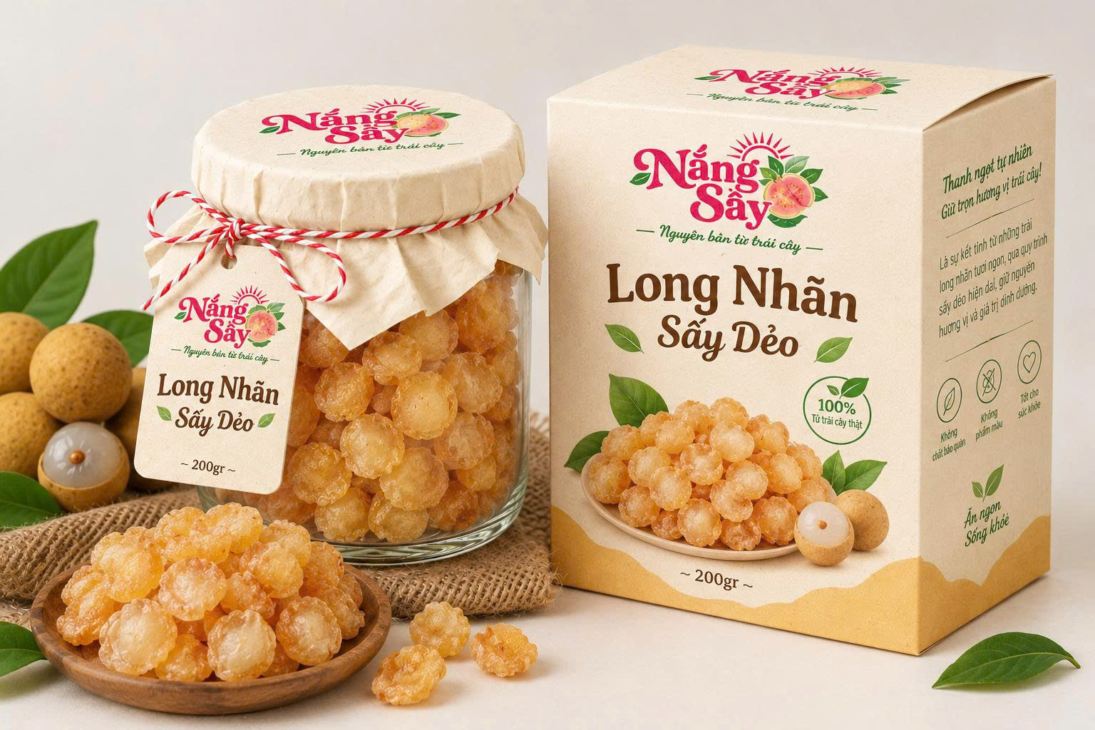 long nhãn sấy dẻo