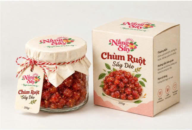 chùm ruột sấy dẻo