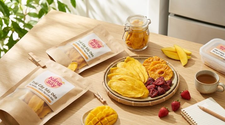 trái cây sấy dẻo để được bao lâu